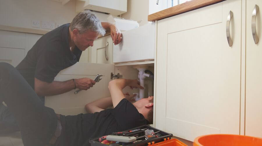 Professional burst pipe repair services in Auburn, IL